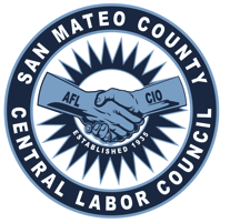 San Mateo County Central Labor Council logo